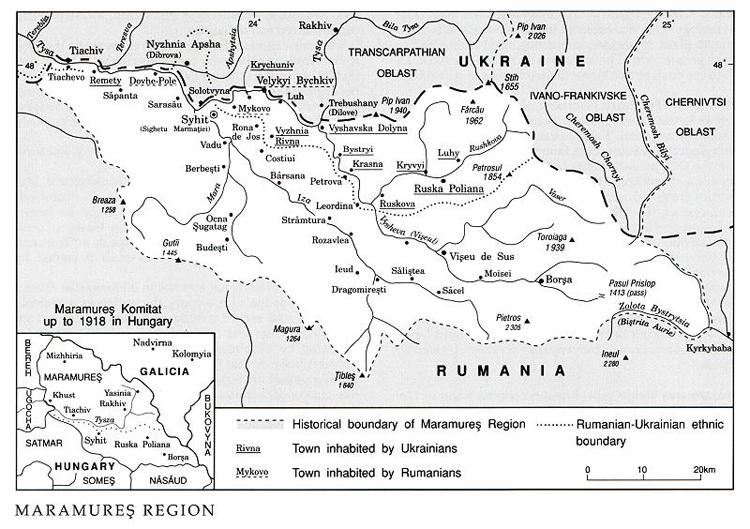 Image from entry Maramureş region in the Internet Encyclopedia of Ukraine